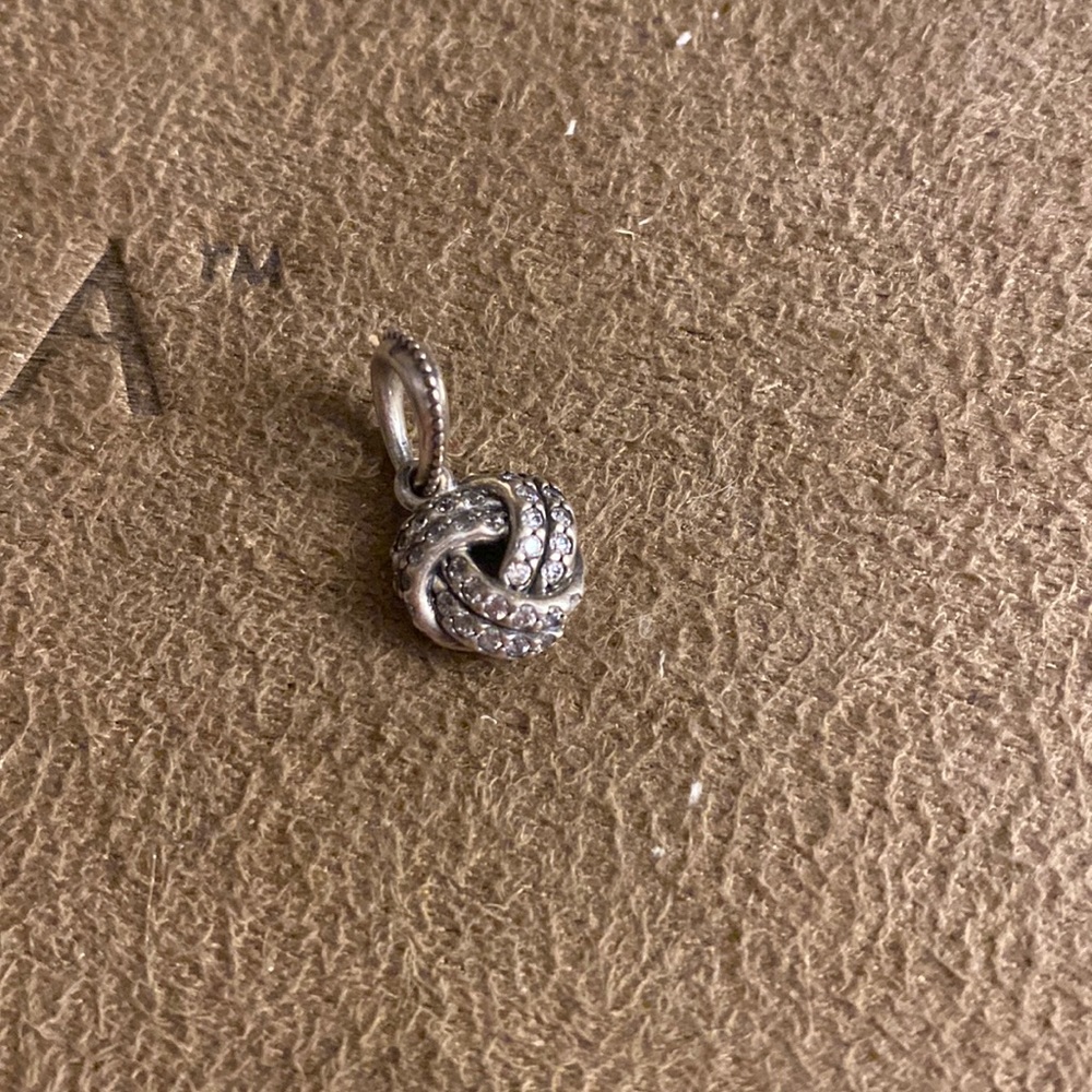 Pandora CZ Knot Pendant